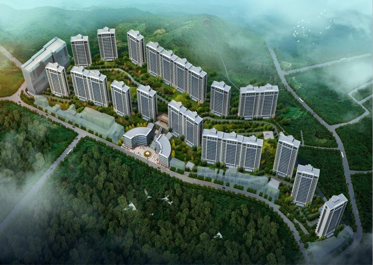 龙鼎东方新天地（鸟瞰图）
