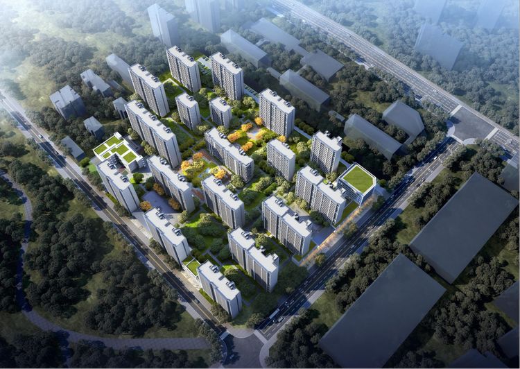 龙鼎天墅（鸟瞰图）